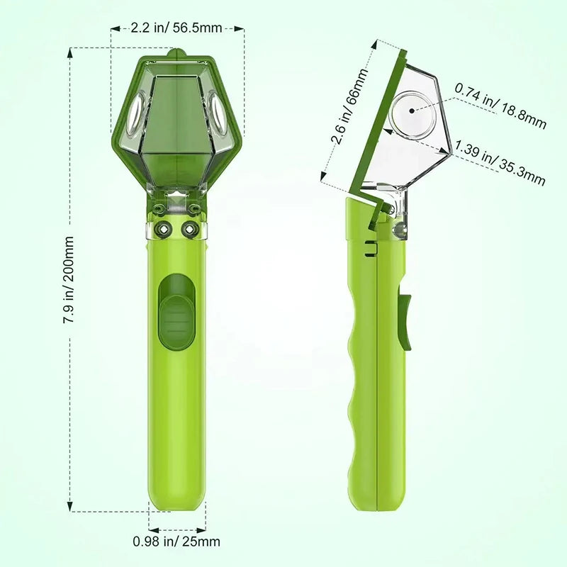 Bug Viewer Catcher Box Eco Friendly Insect Observation Magnifier Outdoor Backyard Nature Exploration Learning Tool