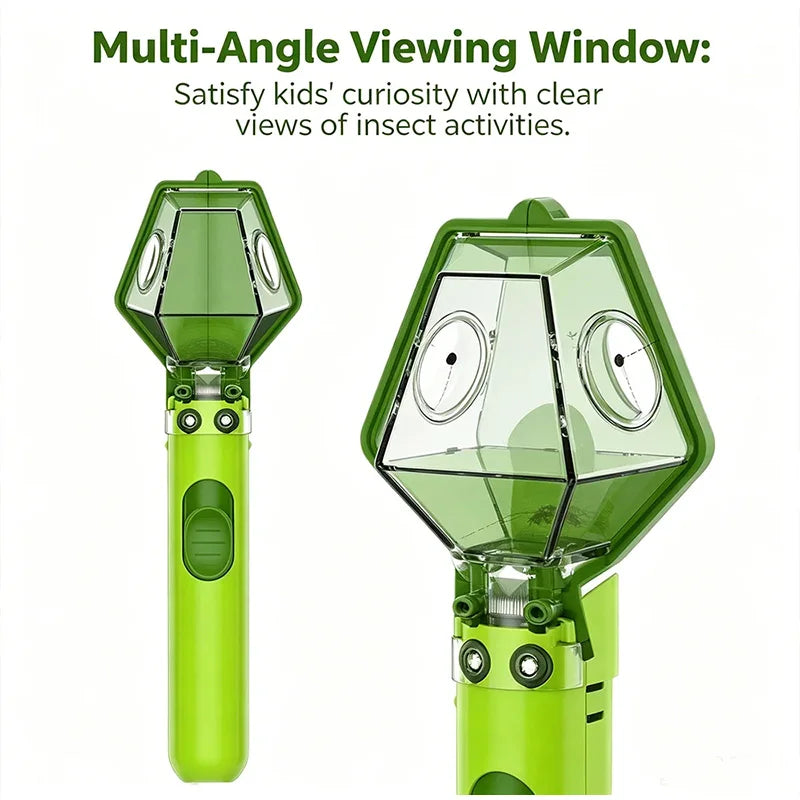 Bug Viewer Catcher Box Eco Friendly Insect Observation Magnifier Outdoor Backyard Nature Exploration Learning Tool