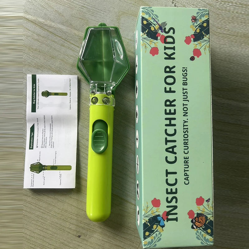 Bug Viewer Catcher Box Eco Friendly Insect Observation Magnifier Outdoor Backyard Nature Exploration Learning Tool