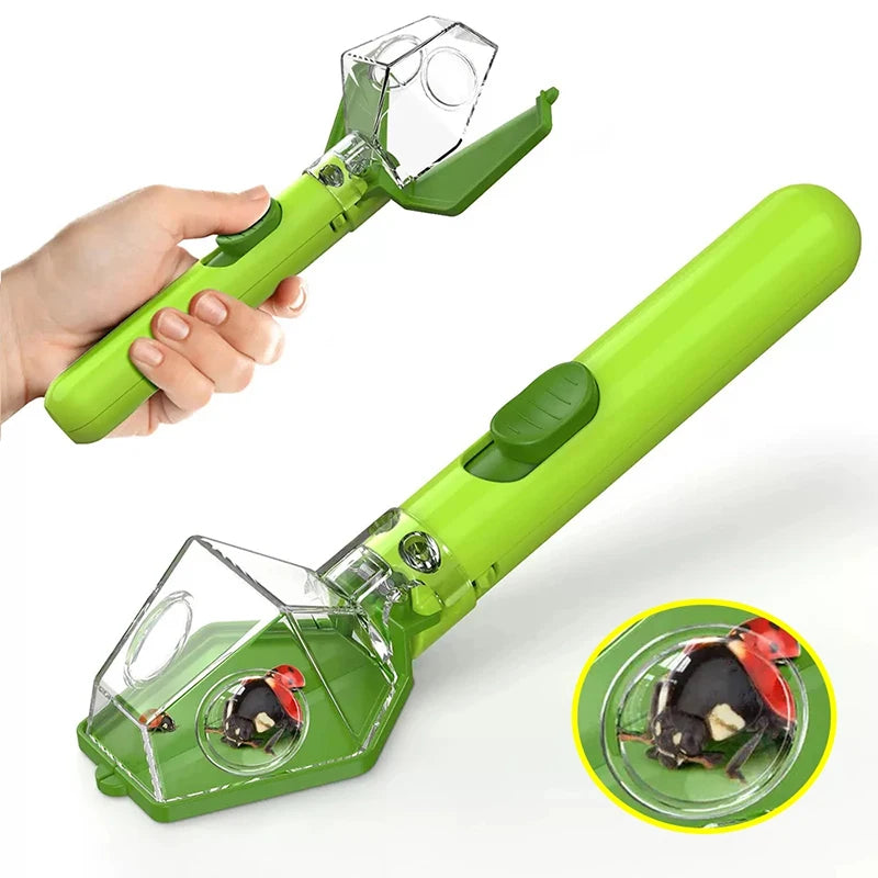 Bug Viewer Catcher Box Eco Friendly Insect Observation Magnifier Outdoor Backyard Nature Exploration Learning Tool